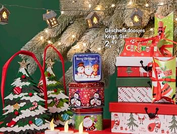 Aanbiedingen Geschenkdoosjes kerst - Pur Element - Geldig van 20/11/2022 tot 31/12/2022 bij Lobbes