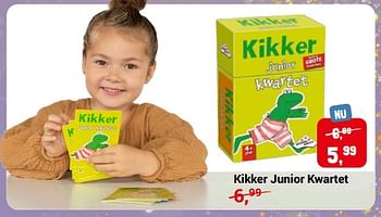 Aanbiedingen Kikker junior kwartet - Identity Games - Geldig van 20/11/2022 tot 31/12/2022 bij Lobbes