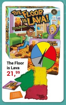 Aanbiedingen The floor is lava - Goliath - Geldig van 20/11/2022 tot 31/12/2022 bij Lobbes
