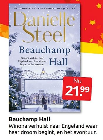 Aanbiedingen Bauchamp hall - Huismerk - Boekenvoordeel - Geldig van 17/12/2022 tot 26/12/2022 bij Boekenvoordeel