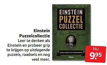 Aanbiedingen Einstein puzzelcollectie - Huismerk - Boekenvoordeel - Geldig van 17/12/2022 tot 26/12/2022 bij Boekenvoordeel