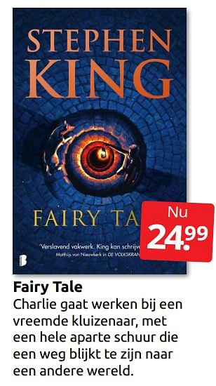 Aanbiedingen Fairy tale - Huismerk - Boekenvoordeel - Geldig van 17/12/2022 tot 26/12/2022 bij Boekenvoordeel