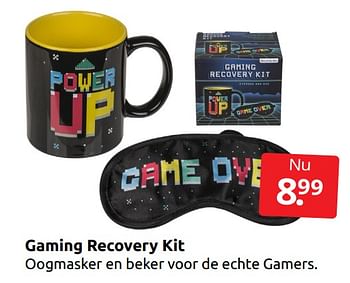 Aanbiedingen Gaming recovery kit - Huismerk - Boekenvoordeel - Geldig van 17/12/2022 tot 26/12/2022 bij Boekenvoordeel