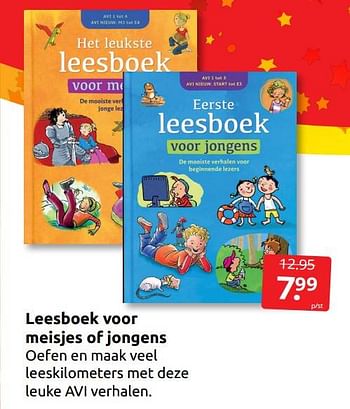 Aanbiedingen Leesboek voor meisjes of jongens - Huismerk - Boekenvoordeel - Geldig van 17/12/2022 tot 26/12/2022 bij Boekenvoordeel