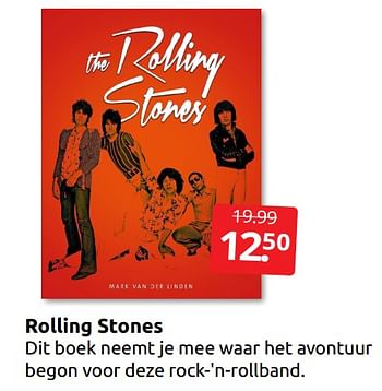 Aanbiedingen Rolling stones - Huismerk - Boekenvoordeel - Geldig van 17/12/2022 tot 26/12/2022 bij Boekenvoordeel