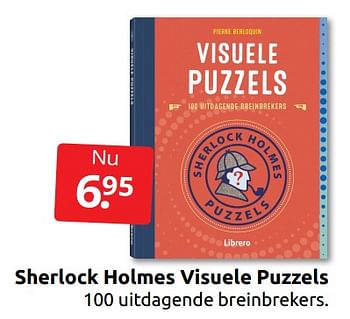 Aanbiedingen Sherlock holmes visuele puzzels - Huismerk - Boekenvoordeel - Geldig van 17/12/2022 tot 26/12/2022 bij Boekenvoordeel