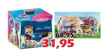Aanbiedingen Playmobil dollhouse - Playmobil - Geldig van 08/12/2022 tot 01/01/2023 bij Itek