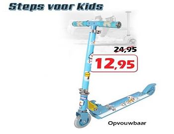 Aanbiedingen Steps voor kids - Huismerk - Itek - Geldig van 08/12/2022 tot 01/01/2023 bij Itek