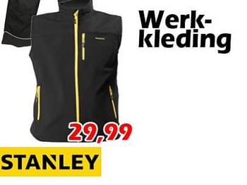 Aanbiedingen Werkkleding - Stanley - Geldig van 08/12/2022 tot 01/01/2023 bij Itek
