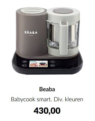 Aanbiedingen Beaba babycook smart - Beaba - Geldig van 13/12/2022 tot 16/01/2023 bij Babypark