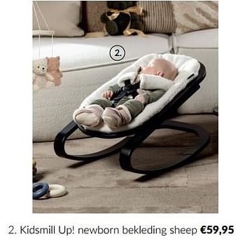 Aanbiedingen Kidsmill up! newborn bekleding sheep - Kidsmill - Geldig van 13/12/2022 tot 16/01/2023 bij Babypark