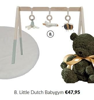 Aanbiedingen Little dutch babygym - Little Dutch - Geldig van 13/12/2022 tot 16/01/2023 bij Babypark