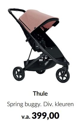 Aanbiedingen Thule spring buggy - Thule - Geldig van 13/12/2022 tot 16/01/2023 bij Babypark