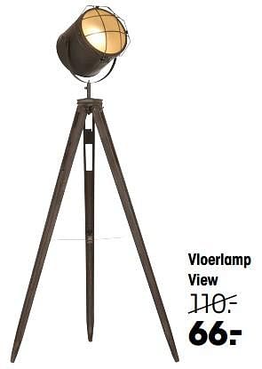 Aanbiedingen Vloerlamp view - Huismerk - Kwantum - Geldig van 19/12/2022 tot 01/01/2023 bij Kwantum