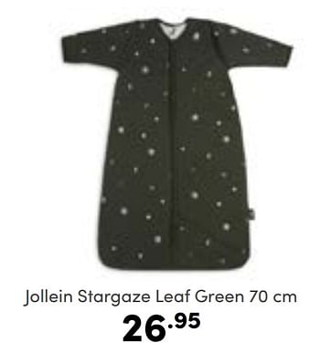Aanbiedingen Jollein stargaze leaf green - Jollein - Geldig van 02/01/2023 tot 07/01/2023 bij Baby & Tiener Megastore