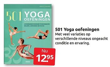 Aanbiedingen 501 yoga oefeningen - Huismerk - Boekenvoordeel - Geldig van 31/12/2022 tot 08/01/2023 bij Boekenvoordeel