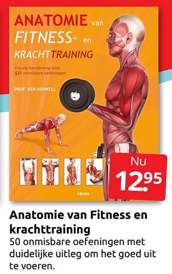 Aanbiedingen Anatomie van fitness en krachttraining - Huismerk - Boekenvoordeel - Geldig van 31/12/2022 tot 08/01/2023 bij Boekenvoordeel