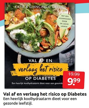 Aanbiedingen Val af en verlaag het risico op diabetes - Huismerk - Boekenvoordeel - Geldig van 31/12/2022 tot 08/01/2023 bij Boekenvoordeel