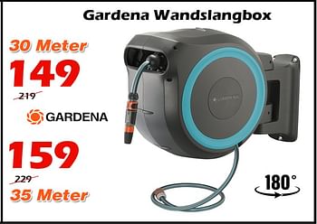 Aanbiedingen Gardena wandslangbox - Gardena - Geldig van 22/12/2022 tot 15/01/2023 bij Itek