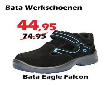 Aanbiedingen Werkschoenen bata eagle falcon - Bata - Geldig van 22/12/2022 tot 15/01/2023 bij Itek