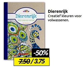 Aanbiedingen Dierenrijk - Huismerk - Boekenvoordeel - Geldig van 07/01/2023 tot 15/01/2023 bij Boekenvoordeel