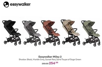 Aanbiedingen Easywalker miley 2 - Easywalker - Geldig van 08/01/2023 tot 14/01/2023 bij Baby & Tiener Megastore