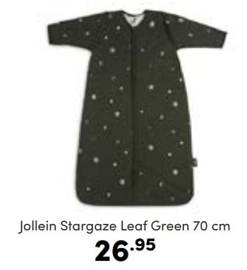 Aanbiedingen Jollein stargaze leaf green - Jollein - Geldig van 08/01/2023 tot 14/01/2023 bij Baby & Tiener Megastore