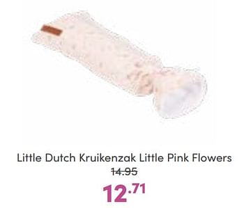 Aanbiedingen Little dutch kruikenzak little pink flowers - Little Dutch - Geldig van 08/01/2023 tot 14/01/2023 bij Baby & Tiener Megastore