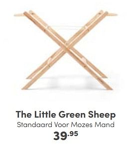 Aanbiedingen The little green sheep standaard voor mozes mand - Huismerk - Baby &amp; Tiener Megastore - Geldig van 08/01/2023 tot 14/01/2023 bij Baby & Tiener Megastore