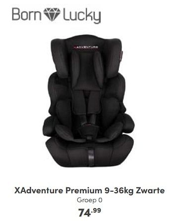 Aanbiedingen Xadventure premium 9-36kg zwarte - Xadventure - Geldig van 08/01/2023 tot 14/01/2023 bij Baby & Tiener Megastore