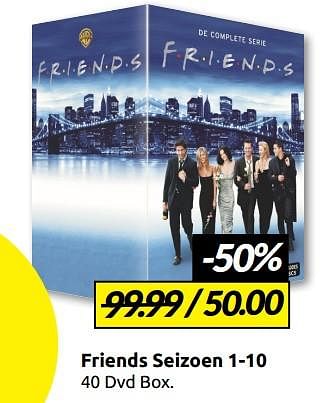 Aanbiedingen Friends seizoen 1-10 - Huismerk - Boekenvoordeel - Geldig van 14/01/2023 tot 22/01/2023 bij Boekenvoordeel