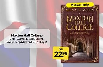 Aanbiedingen Maxton hall college - Huismerk - Boekenvoordeel - Geldig van 14/01/2023 tot 22/01/2023 bij Boekenvoordeel