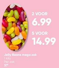 Aanbiedingen Jelly beans mega zak - Huismerk - Big Bazar - Geldig van 16/01/2023 tot 29/01/2023 bij Big Bazar