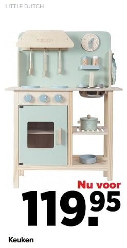 Aanbiedingen Little dutch keuken - Little Dutch - Geldig van 02/01/2023 tot 04/02/2023 bij Baby-Dump