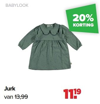 Aanbiedingen Babylook jurk - Baby look - Geldig van 02/01/2023 tot 04/02/2023 bij Baby-Dump