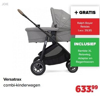 Aanbiedingen Joie versatrax combi-kinderwagen - Joie - Geldig van 02/01/2023 tot 04/02/2023 bij Baby-Dump