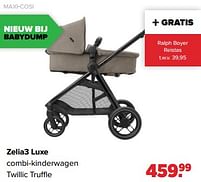 Aanbiedingen Maxi-cosi zelia3 luxe combi-kinderwagen twillic truffle - Maxi-cosi - Geldig van 02/01/2023 tot 04/02/2023 bij Baby-Dump