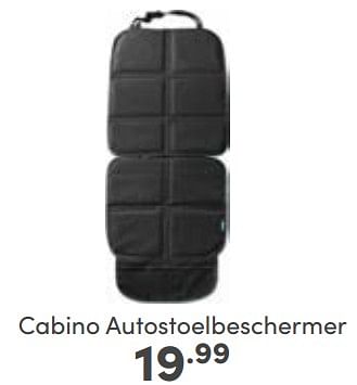 Aanbiedingen Cabino autostoelbeschermer - Cabino - Geldig van 22/01/2023 tot 28/01/2023 bij Baby & Tiener Megastore