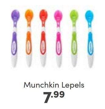 Aanbiedingen Munchkin lepels - Munchkin - Geldig van 22/01/2023 tot 28/01/2023 bij Baby & Tiener Megastore