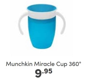 Aanbiedingen Munchkin miracle cup 360° - Munchkin - Geldig van 22/01/2023 tot 28/01/2023 bij Baby & Tiener Megastore