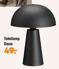 Aanbiedingen Tafellamp dana - Huismerk - Kwantum - Geldig van 23/01/2023 tot 19/02/2023 bij Kwantum
