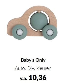 Aanbiedingen Baby`s only auto - Baby's Only - Geldig van 23/01/2023 tot 13/02/2023 bij Babypark