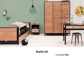 Aanbiedingen Bopita job nachtkastje - Bopita - Geldig van 23/01/2023 tot 13/02/2023 bij Babypark
