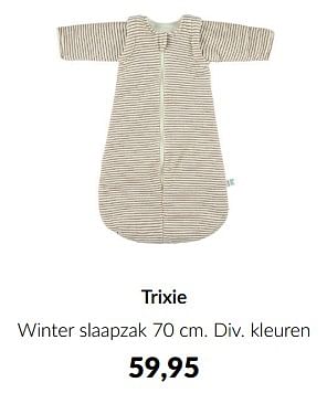 Aanbiedingen Trixie winter slaapzak - Trixie - Geldig van 23/01/2023 tot 13/02/2023 bij Babypark