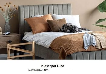 Aanbiedingen Kidsdepot luno bed - KidsDepot  - Geldig van 23/01/2023 tot 13/02/2023 bij Babypark