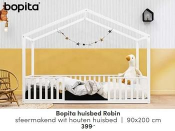 Aanbiedingen Bopita huisbed robin - Bopita - Geldig van 29/01/2023 tot 11/02/2023 bij Baby & Tiener Megastore