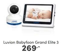 Aanbiedingen Luvion babyfoon grand elite 3 - Luvion - Geldig van 29/01/2023 tot 04/02/2023 bij Baby & Tiener Megastore