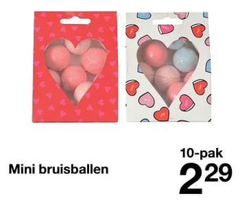 Aanbiedingen Mini bruisballen - Huismerk - Zeeman  - Geldig van 28/01/2023 tot 03/02/2023 bij Zeeman