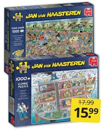 Aanbiedingen Puzzels jan van haasteren - Jumbo - Geldig van 28/01/2023 tot 05/02/2023 bij Boekenvoordeel