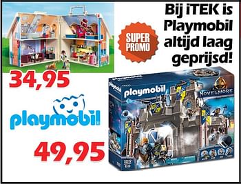 Aanbiedingen Playmobil - Playmobil - Geldig van 19/01/2023 tot 12/02/2023 bij Itek